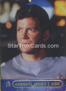 Star Trek Distinguished Officers Series Featuring James T Kirk Card 2