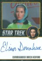 Star Trek The Original Series 50th Anniversary Trading Card Black Border Autograph Elinor Donahue